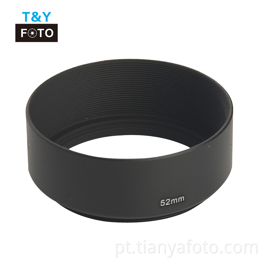 metal straight Lens Hood